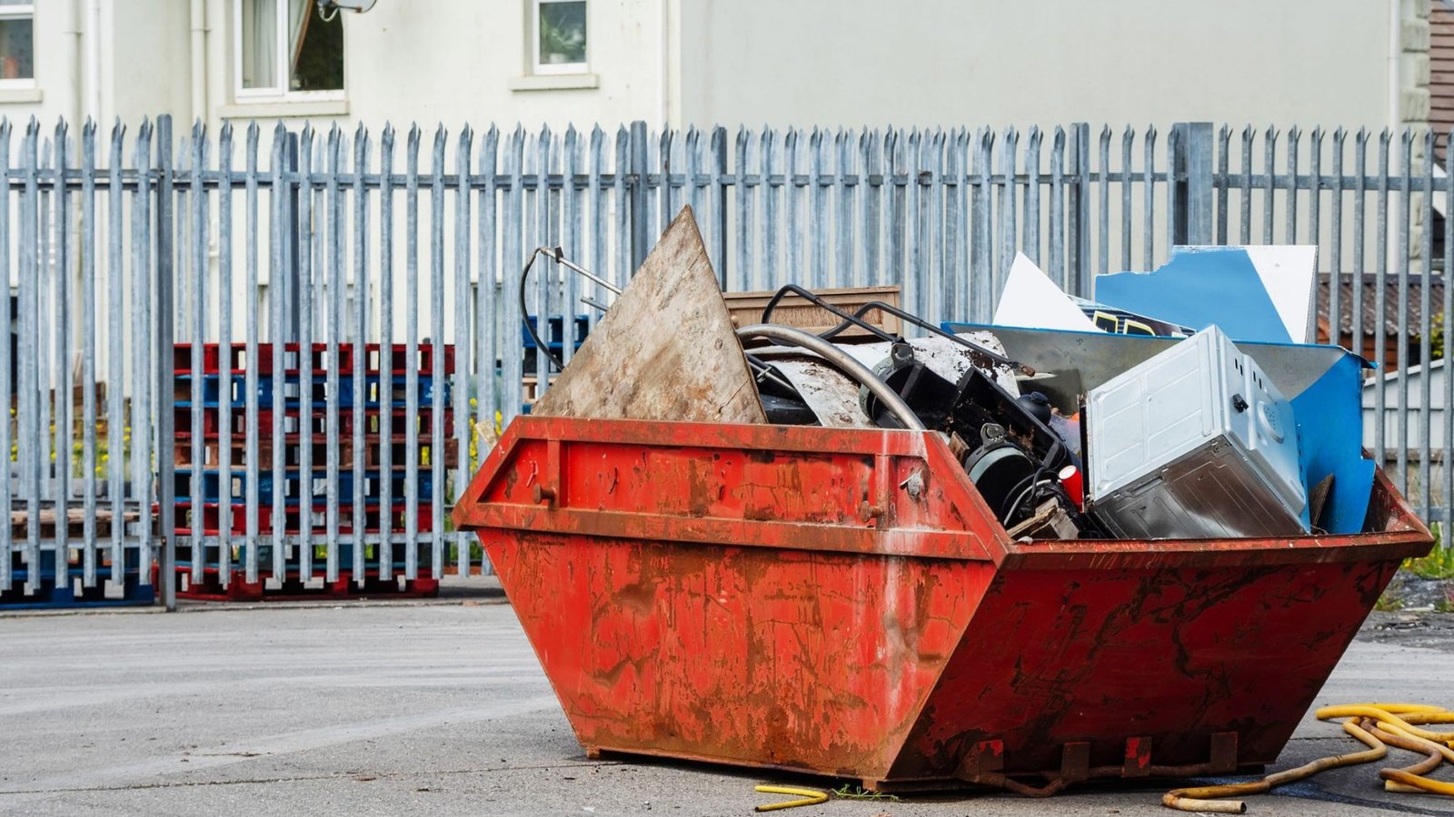 How Skip Placement Matters for Efficient Waste Disposal?